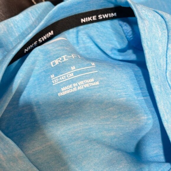 Nike Heather Big Kids Half Sleeve Hydroguard - Picture 4 of 11